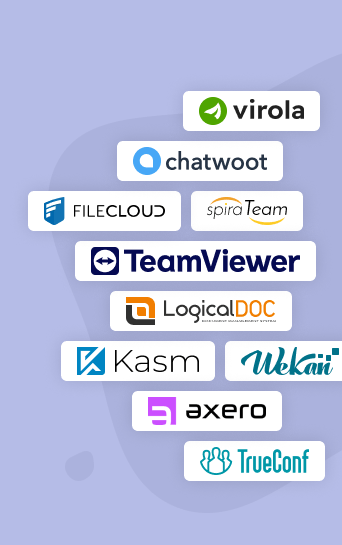 On-premise apps' logos