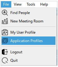 Application profiles